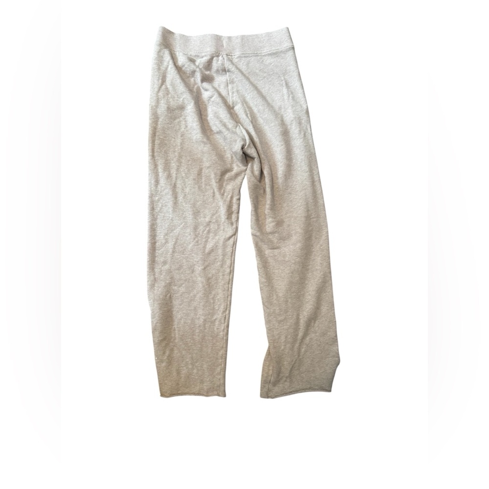 Victoria's Secret Heather Gray woman’s wide leg Sweatpants - Picture 2 of 4